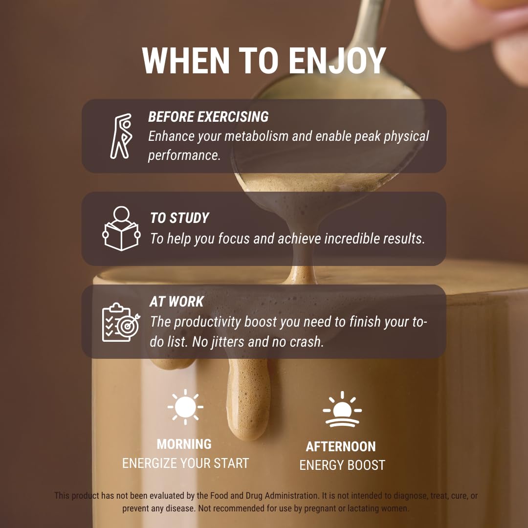 CAFFEINE ARMY Caramel Macchiato | Functional Coffee with Collagen Peptides, MCTs, CoQ10 and Adaptogens: Clean Energy, Supports Daily Attention, No Jitters or Crash (13.4 oz 38 Servings)