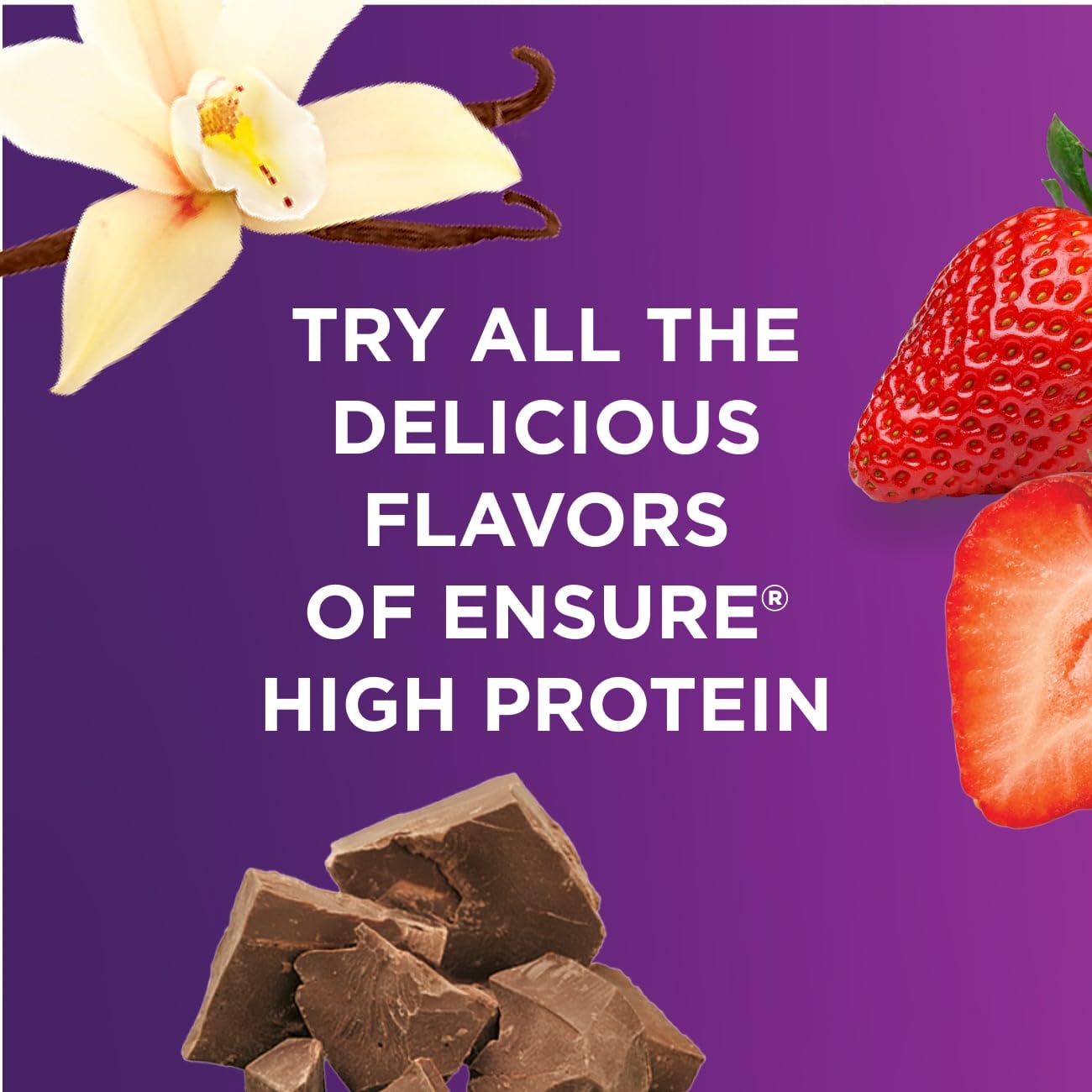 Ensure High Protein Vanilla Nutrition Shake with Fiber, Ready to Drink, 16g Protein and 27 Vitamins and Minerals, 8 fl oz, 24 Pack