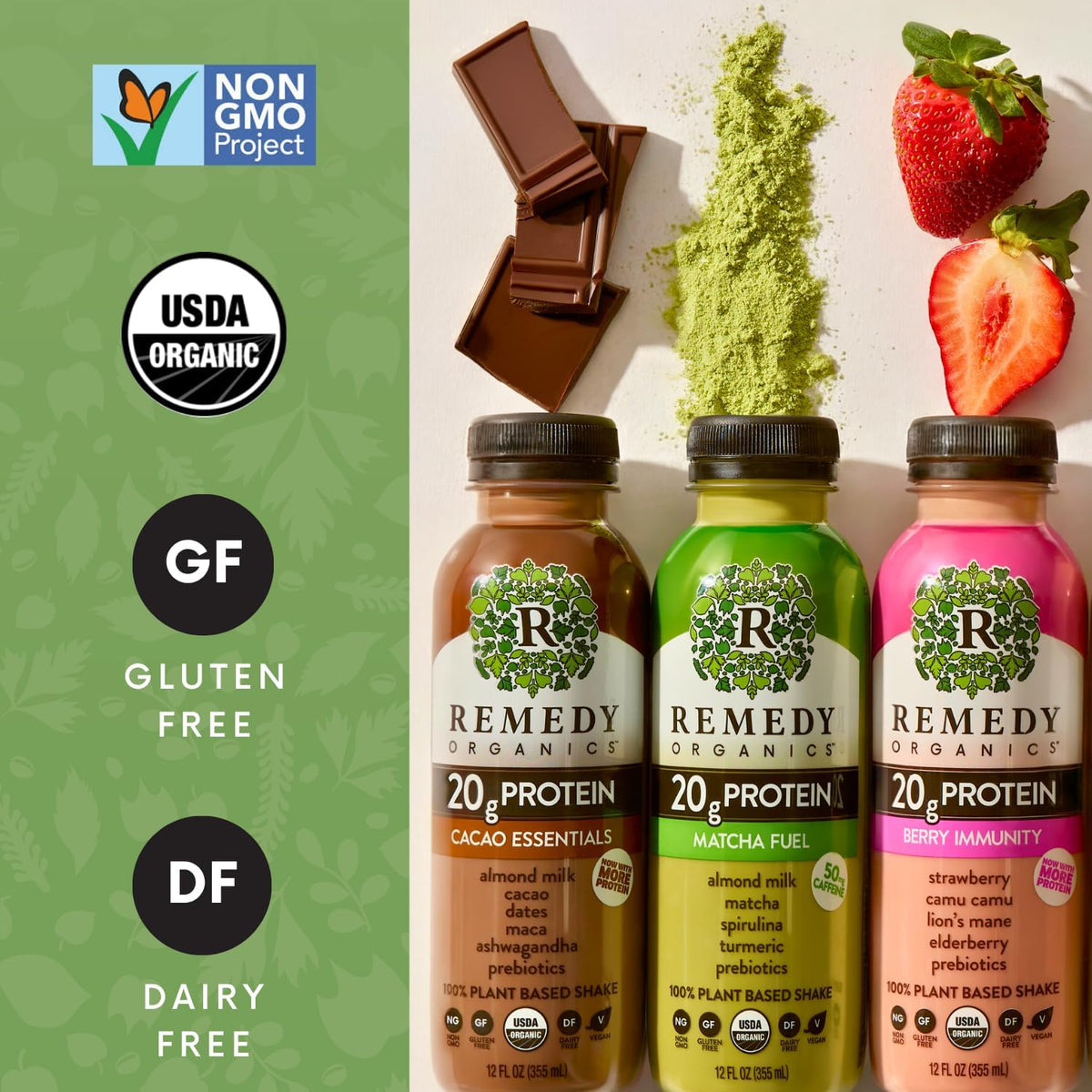 Remedy Organics Reset Program | 3-Day Holistic Cleanse, Improve Digestion & Health, Boost Energy, Support Immune System, Packed With Superfoods, USDA Organic, Gluten-Free, Dairy-Free, Kosher, Soy Free